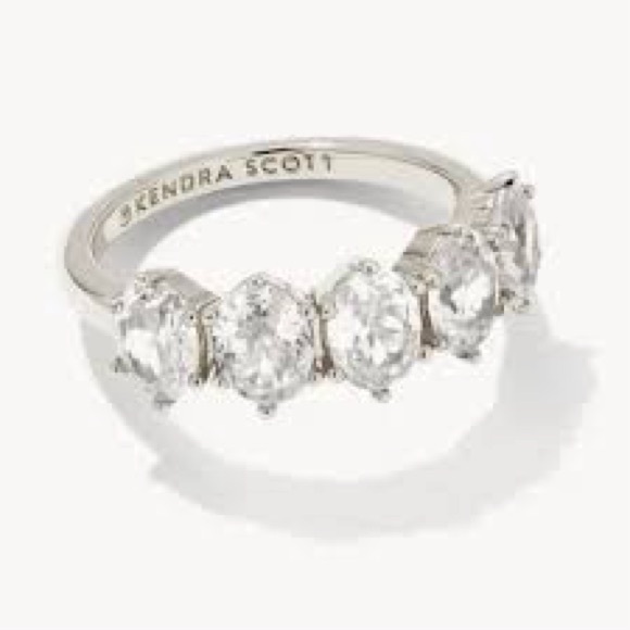 Kendra Scott Silver Women's Ring - Picture 2 of 5